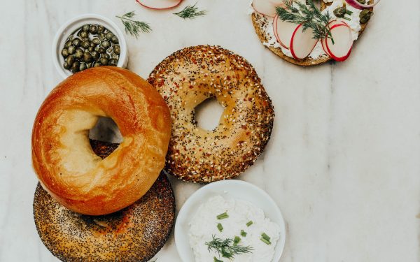 Six délicieux bagels canadiens