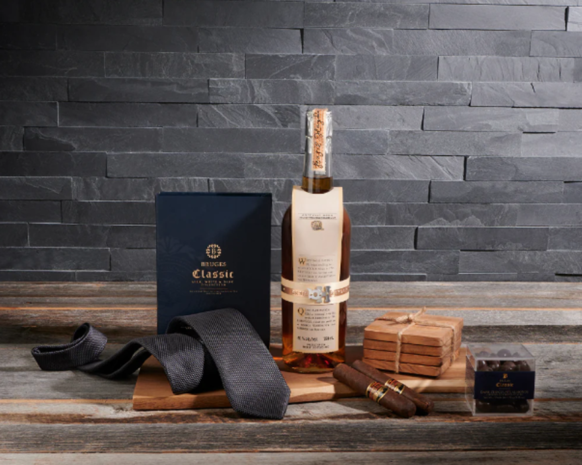 Valentine's Day gift idea, Classy Gentleman Liquor gift set