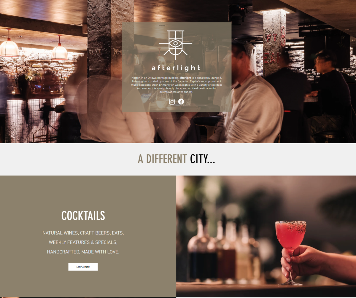 Afterlight Website