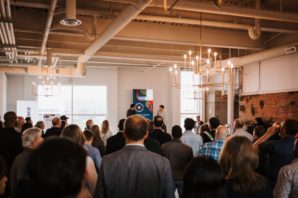 Alarge crowd gathered for Canadians Connected: Edmonton