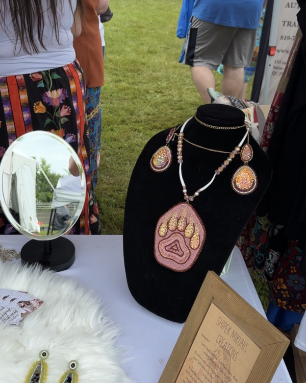 Jewelry craftsman at Summer Solstice Festival