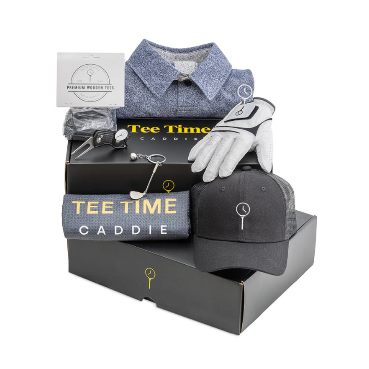 the golf gift box, Tee Time Caddie