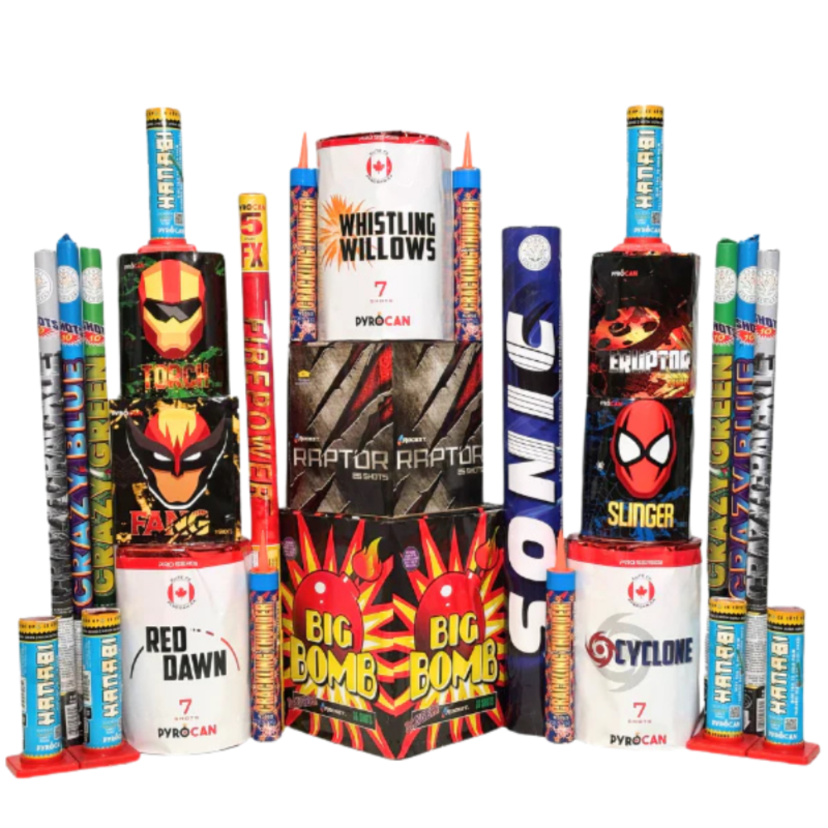 canada day firework bundle
