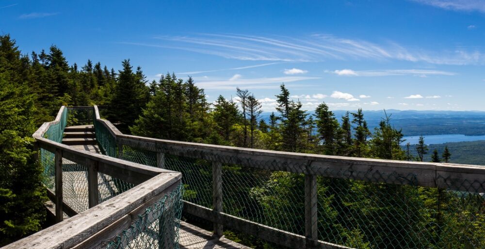 Sentiers de l'estrie hiking trail, Mont Orford