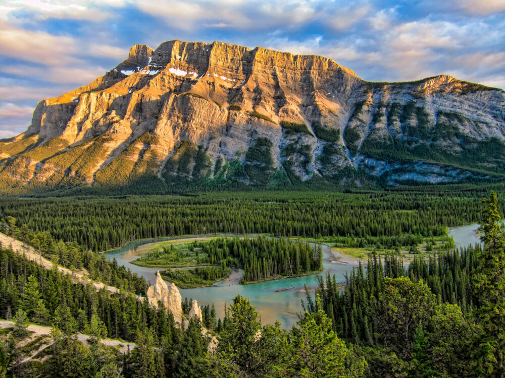 Tunnel mountain, banff, Alberta