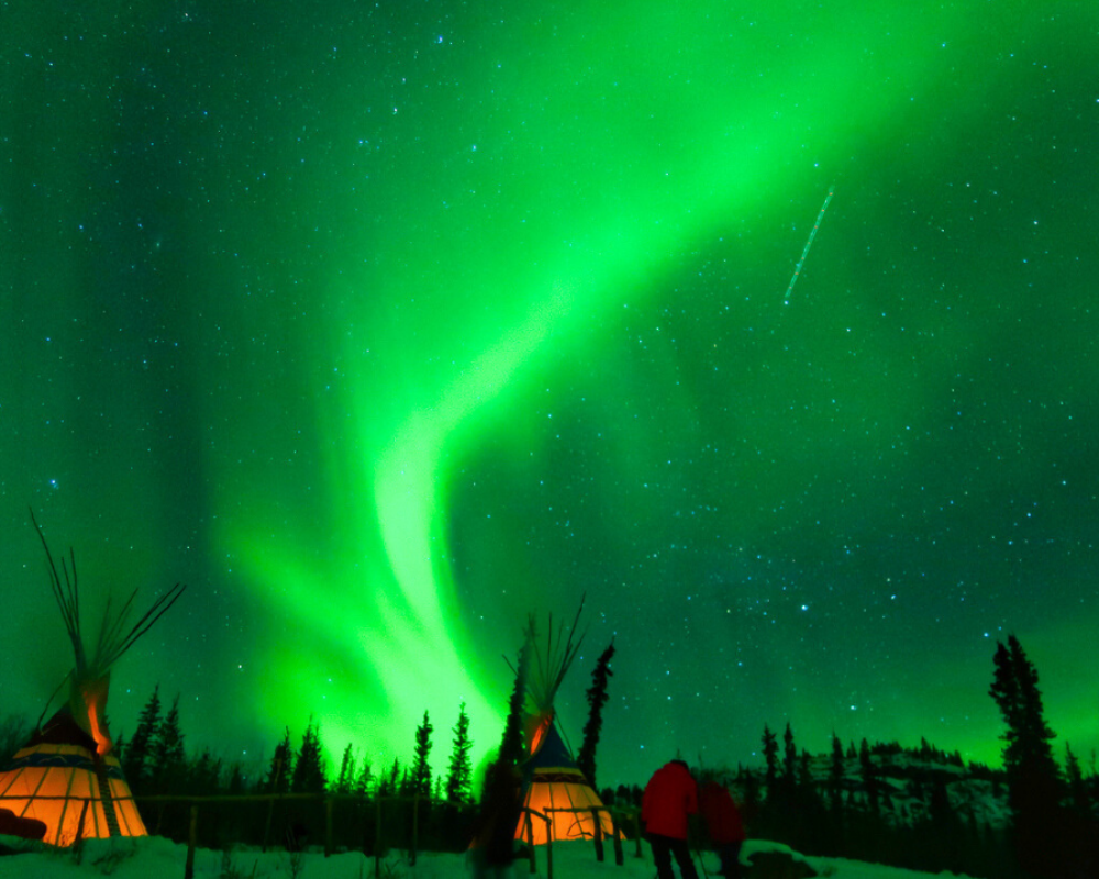 Northern Lights, Whitehorse, Yukon. 