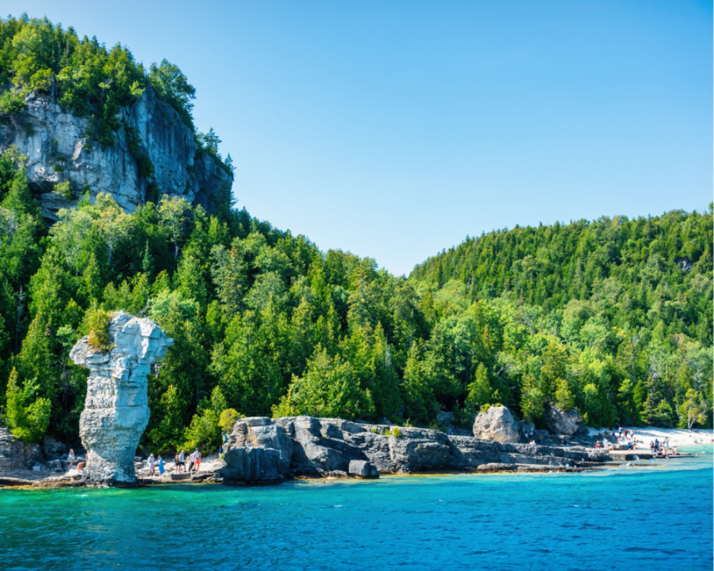 Georgian Bay, Tobermory Ontario. Places to visit in Canada
